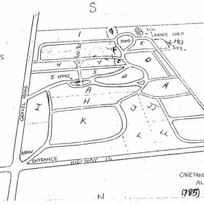 Holton cemetery plan