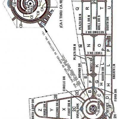 Map of golden gate national cemetery