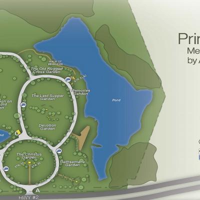 Prince albert cemetery map