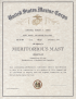 Usmc meritorious mast certificate